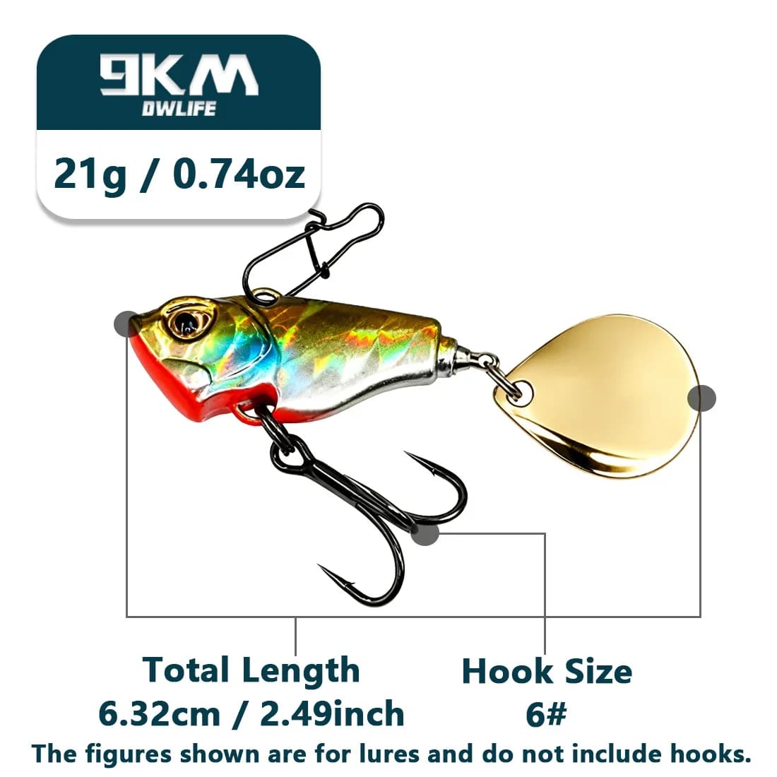 Βυθιζόμενα VIB Τρεμπαντίστρα Crankbait