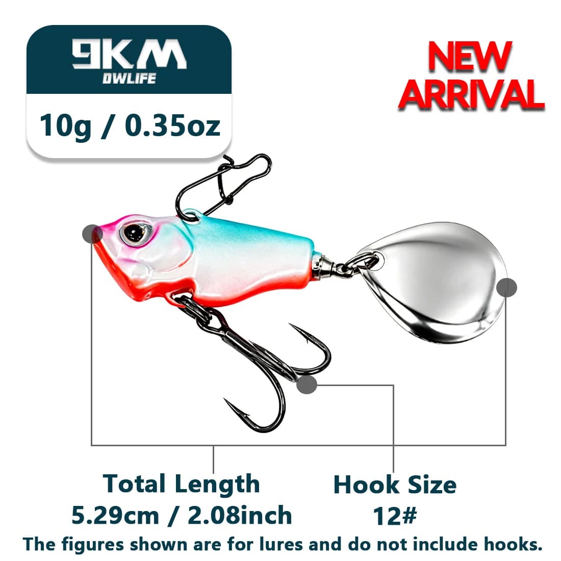 Βυθιζόμενα VIB Τρεμπαντίστρα Crankbait
