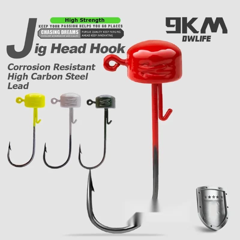 5τμχ. Αγκίστρια Jig Heads Ned Rig Σχήματος Μανιταριού (Weedless)