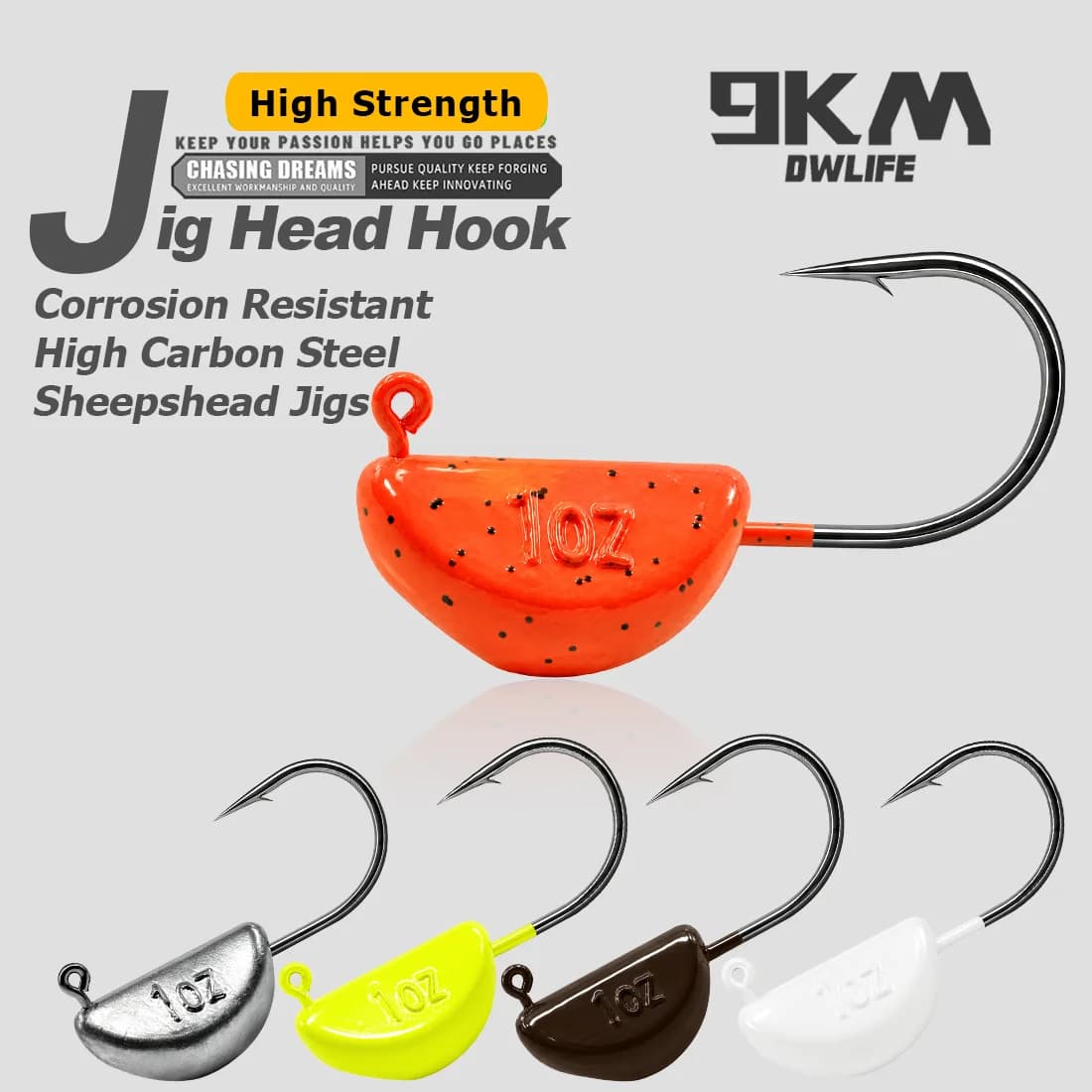 Jig Head Hook Στυλ Standup για Θάλασσα