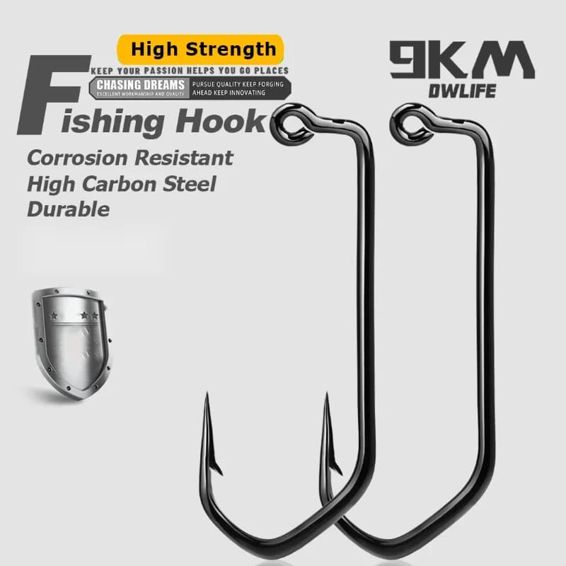 Μαγκονέκια Jig Head με Μακριά Στελέχη και Γωνία 90° για Αλμυρό Νερό